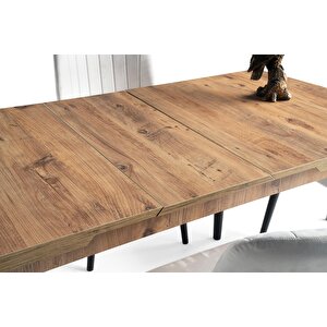 Milano Mdf Açılır Mutfak Masa Sandalyeli Takım 75*130cm