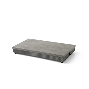 7 Kademeli Tekerlekli Akıllı Sihirli Orta Sehpa 60x110 Siyah