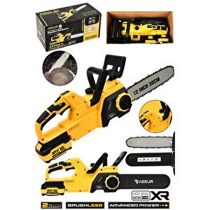 21v Çift Akülü Şarjlı Dal Budama Makinesi Testeresi Kesim Motoru
