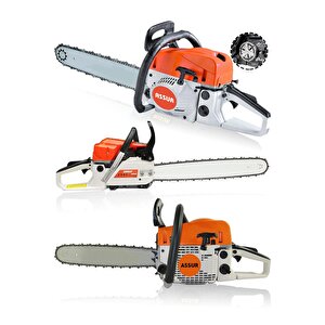 52 Cc Benzinli Ağaç Odun Dal Kesme 45 Cm Testere