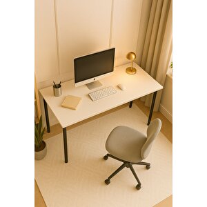 Viva Çalışma Masası Bilgisayar Masası Ofis Masası 110x55 Beyaz
