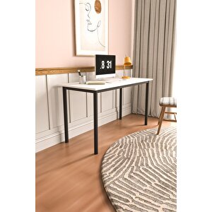 Viva Çalışma Masası Bilgisayar Masası Ofis Masası 110x55 Beyaz