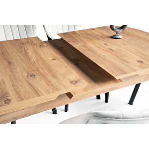 Venüs Star Mdf Mutfak Masa 6 Lı Sandalye Takımı 80x130