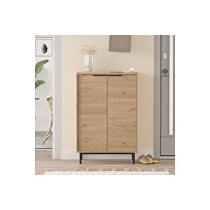 Sleek 72 Cm Ayakkabılık Metal Ayaklı 5 Raflı Sepet Sk1-s