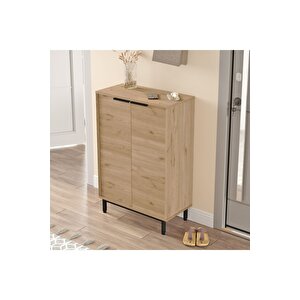 Sleek 72 Cm Ayakkabılık Metal Ayaklı 5 Raflı Sepet Sk1-s