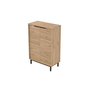 Sleek 72 Cm Ayakkabılık Metal Ayaklı 5 Raflı Sepet Sk1-s