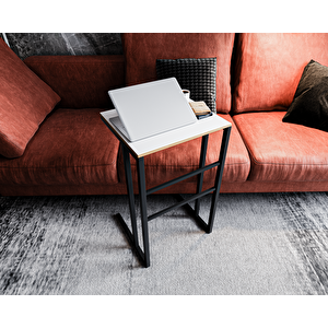 Bilgisayar Sehpası Laptop Masası Notebook Standı Beyaz 1409