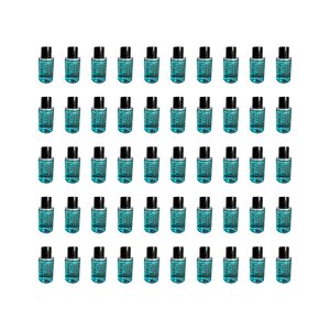 Tek Kullanımlık Mini Otel Seyehat Kamp Duş Jeli - Mavi - Şişe - 30 Cc / 30 Ml. - 50 Adet