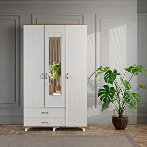 Bianco 3 Kapaklı Gardırop Dolap