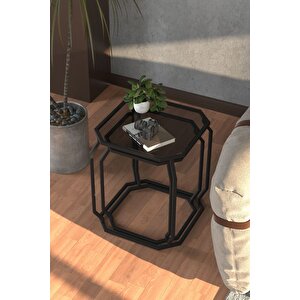 Cubic Ikili Zigon Sehpa