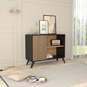 H1130 Lisa Konsol Siyah-sepet 100cm