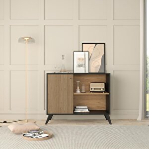 H1130 Lisa Konsol Siyah-sepet 100cm