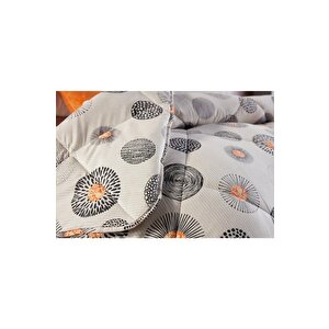 Doqu Home Polycotton Comforter Set Tek Kişilik Cosmos Gri