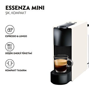 C30 White Essenza Mini Kapsüllü Kahve Makinesi