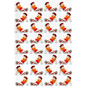 Sticker Kabartmalı A4 Boyutunda Stiker Defter, Planlayıcı Etiket-(lim090) - Gs Taraftar