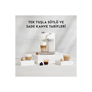 Nespresso F541 White Gran Lattissima Kahve Makinesi, Beyaz
