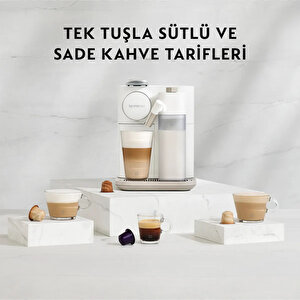 Nespresso F541 White Gran Lattissima Kahve Makinesi, Beyaz