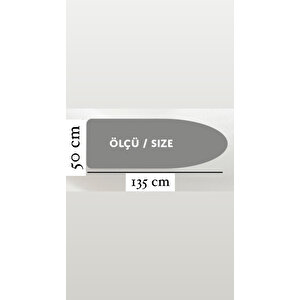 Luxury Peak Point Ütü Masası Kılıfı Bezi Örtüsü(50x135cm) (ütü Masasi &aksesuarlari, Ev Gereçleri̇)
