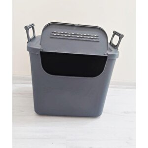 Geseus Motek  Mybox 1x30 Litre Kulplu Çok Amaçlı Organizer Saklama Kutusu-mt-35