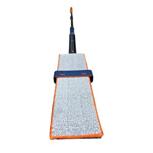 Kendinden Sıkmalı Mikrofiber Mop Kendini Temizleyen Mop Yedek Bez Hediyeli New