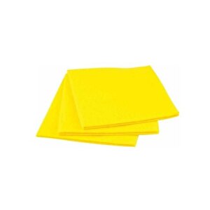 Flr F040 Delikli Sarı Temizlik Bezi 3' Lü Paket