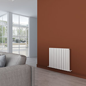 Tallis Double Aluminyum Radyatör 60x71cm Kumlu Beyaz