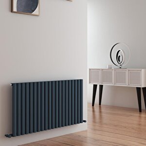 Tallis Aluminyum Radyatör 60x119cm Kumlu Antrasit