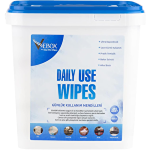 Daily Use Wipes Kova Islak Mendil 250 Yaprak