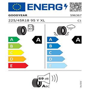 225/45 R18 95y Eagle F1 Asymmetric 6 * Xl Fp Oto Yaz Lastiği (üretim: 2024)