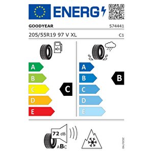 Goodyear 205/55 R19 97v Ultragrip Performance + Xl Oto Kış Lastiği (üretim: 2024)