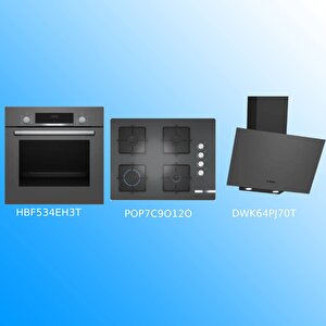 Gri̇ Ankastre Set Hbf534eh3t Pop7c9o12o Dwk64pj70t