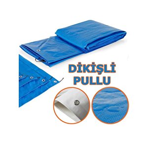 Ebatlı Su Geçirmez Pullu Çadır Branda Tente 8x8m
