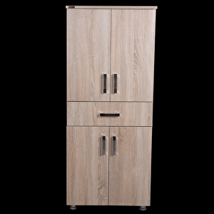 Çok Amaç 12939 Dolap Hard Model Parlak Cordoba Suntalem 5 Raf 1 Çekm 180 El Yapım
