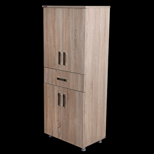 Çok Amaç 12939 Dolap Hard Model Parlak Cordoba Suntalem 5 Raf 1 Çekm 180 El Yapım