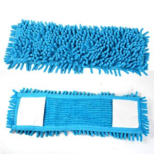 Flr Ft351 Mikrofiber Makarna Mop 40 Cm Mavi