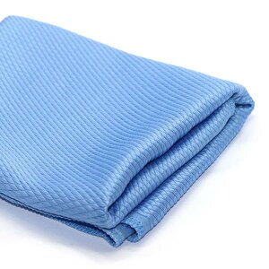Omnisoft Mikrofiber Cam Bezi 2'li Paket Mavi 40 X 40 Cm