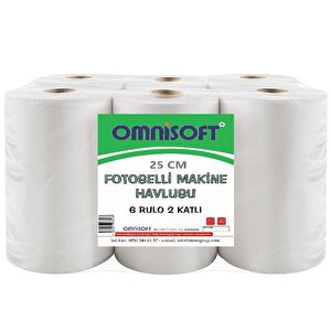 25 Cm Fotoselli Kağıt Havlu Enmotion 6 Rulo
