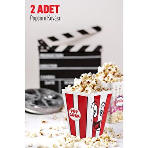 Okyanus Home 2 Adet Popcorn Kovası