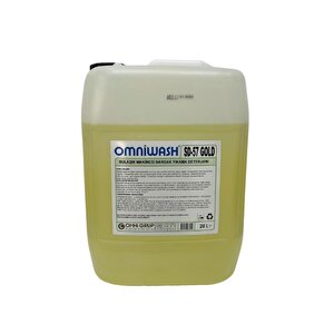 Gold Endüstriyel Sıvı Bulaşık Yıkama Deterjanı Ve Parlatıcısı 2x20 Lt