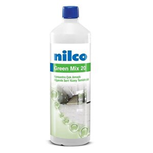 Nilco Green Mix 20 1l/1,03 Kg Konsantre Çok Amaçli Hi̇jyeni̇k Sert Yüzey Temi̇zleyi̇ci̇
