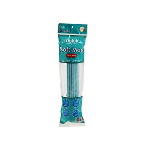 Geseus Motek Soft Mop Mikrofiber Cam,parke Islak Zemin Temizlik Seti Çift Hazneli Yıka Sık Temizle-mt23