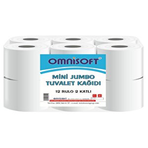Mini Jumbo Tuvalet Kağıdı 12 Rulo