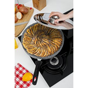 Ultra Granit Balık Tavası 32 Cm