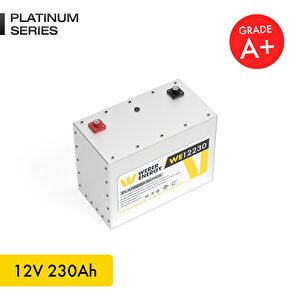 12V 230Ah LiFePO4 Platinum Series Bluetooth'lu Lityum Demir Fosfat Akü
