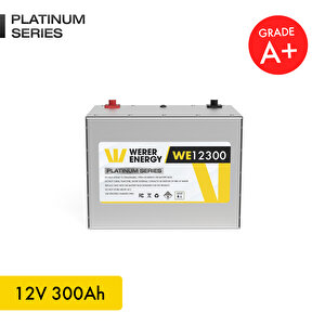 12V 300Ah LiFePO4 Platinum Series Bluetooth'lu Lityum Demir Fosfat Akü