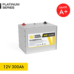 12V 300Ah LiFePO4 Platinum Series Bluetooth'lu Lityum Demir Fosfat Akü