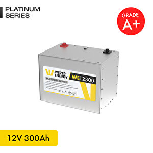 12V 300Ah LiFePO4 Platinum Series Bluetooth'lu Lityum Demir Fosfat Akü
