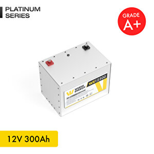 12V 300Ah LiFePO4 Platinum Series Bluetooth'lu Lityum Demir Fosfat Akü