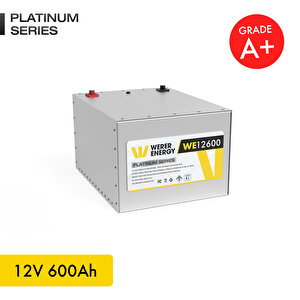 12V 600Ah LiFePO4 Platinum Series Bluetooth'lu Lityum Demir Fosfat Akü