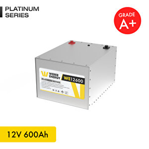 12V 600Ah LiFePO4 Platinum Series Bluetooth'lu Lityum Demir Fosfat Akü